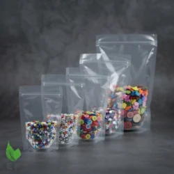 Clear Zipper Standup Pouch Bag Imported – Eco Product