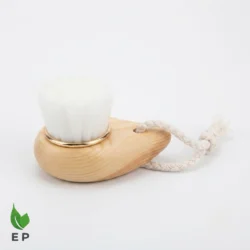 Bamboo Face Brush – Natural Wood Handle Soft Bristles Eco-Friendly Facial Cleanser