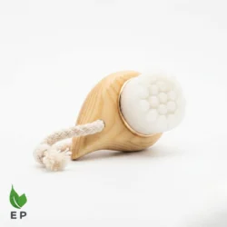 Bamboo Face Brush – Natural Wood Handle Soft Bristles Eco-Friendly Facial Cleanser