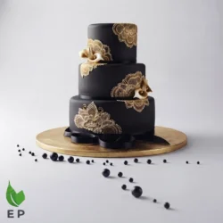 Golden Cake Drum Board – Premium Round Gold Cake Base for Wedding & Celebration Cakes by Eco Product