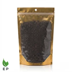Golden Clear Zipper Pouches – Eco Product