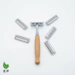Plastic Free Bamboo Razor with 5 Refill Cartridges