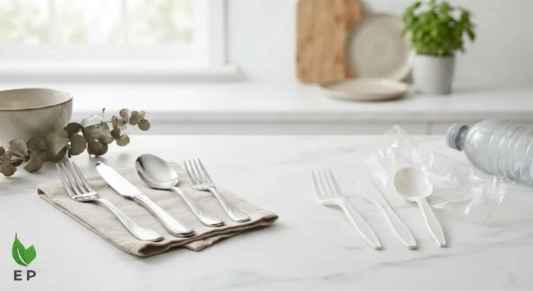 Stainless Steel Cutlery Set vs Plastic: The Sustainable Kitchen Switch You Need to Make