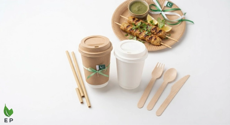 14 August BBQ & Outdoor Party Kit: Eco-Friendly Cutlery, Cups & Straws for a Guilt-Free Celebration