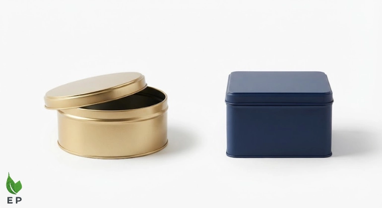 Round vs Square Tin Boxes: Which Shape Is Right for Your Product?