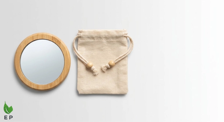 Bamboo Pocket Mirror: The Eco-Friendly Beauty Essential Every Bag Needs