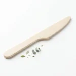 🍽️ Birchwood Wooden Knife: A Natural, Biodegradable Alternative to Plastic Cutlery