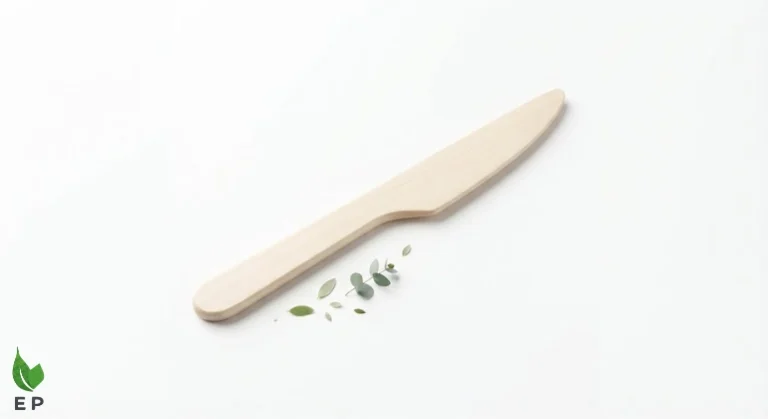 🍽️ Birchwood Wooden Knife: A Natural, Biodegradable Alternative to Plastic Cutlery
