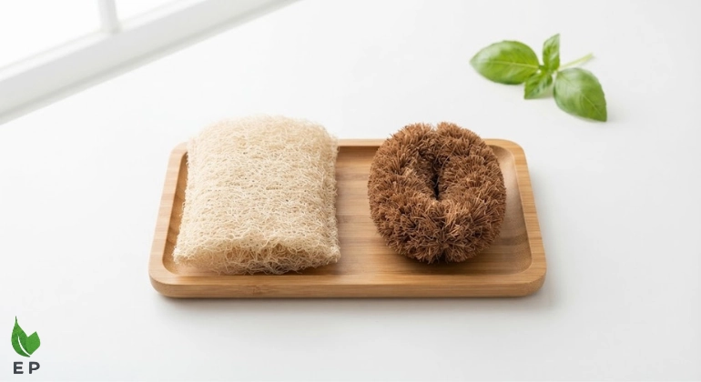 Kitchen Loofah Pads vs Dish Scrub: Best Plastic-Free Cleaning Options for Your Home
