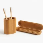 Bamboo Toothbrush Holder & Travel Case: Organize Your Oral Care Naturally
