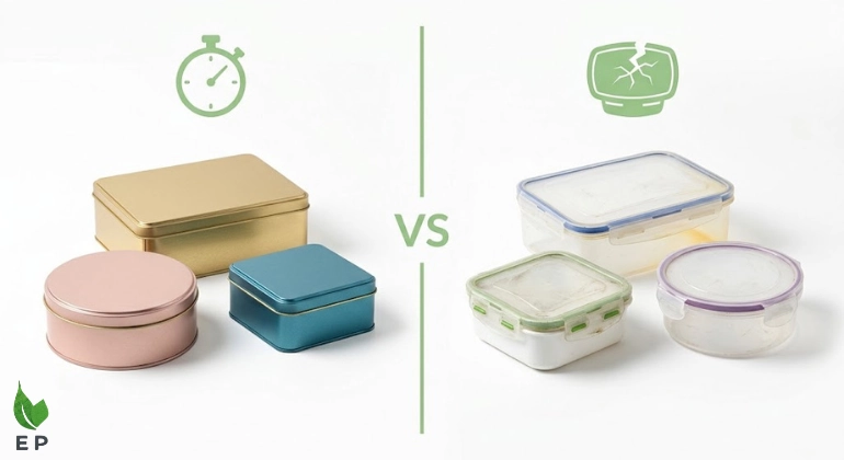 Tin Boxes vs Plastic Containers: Which Lasts Longer? The Honest Durability Test